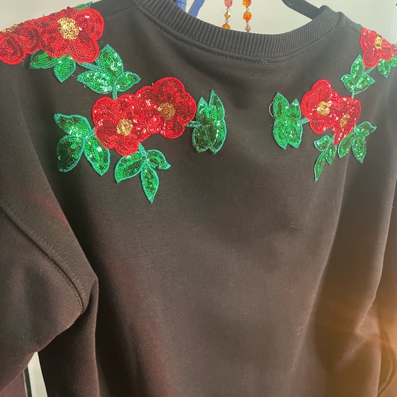 🦄 RARE GUCCI Dapper Dan Flower Sequins XS - Picture 6 of 7